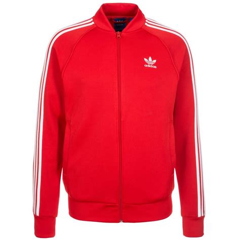 adidas originals jacke rot weiß schwarz herren|rote Jacken für Herren .